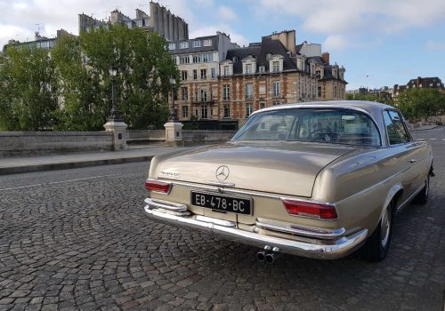 Mercedes 280se coupe Paris